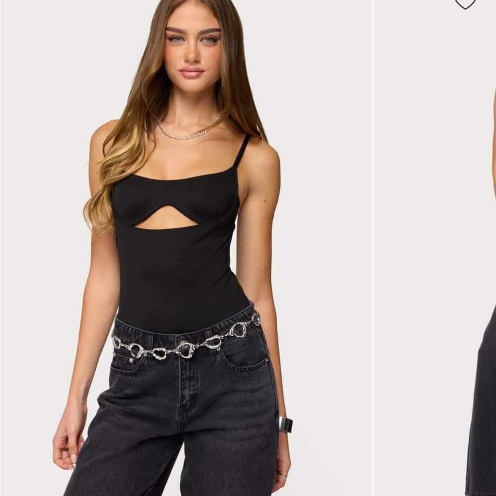 Edikted Shulah Cutout Bodysuit